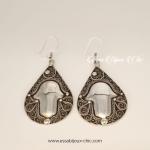 Boucles d’oreille en argent « Main Fatma »