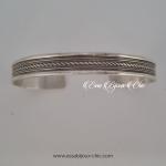 Bracelet Ajustable avec Fils Tressés
